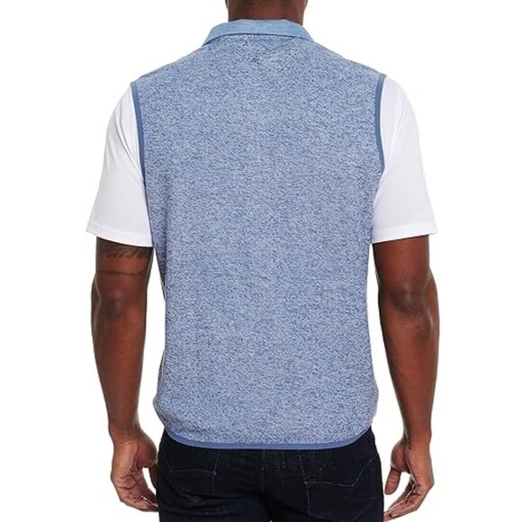 NWT - Robert Graham KloseKnit Vest, Teal - Size 3XL - Picture 2 of 11